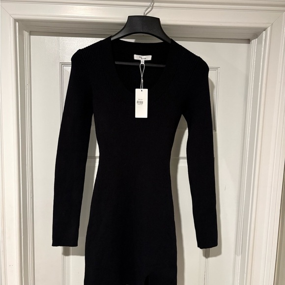 Edit By Nine Dresses & Skirts - Elegant Black Long Sleeve Dress